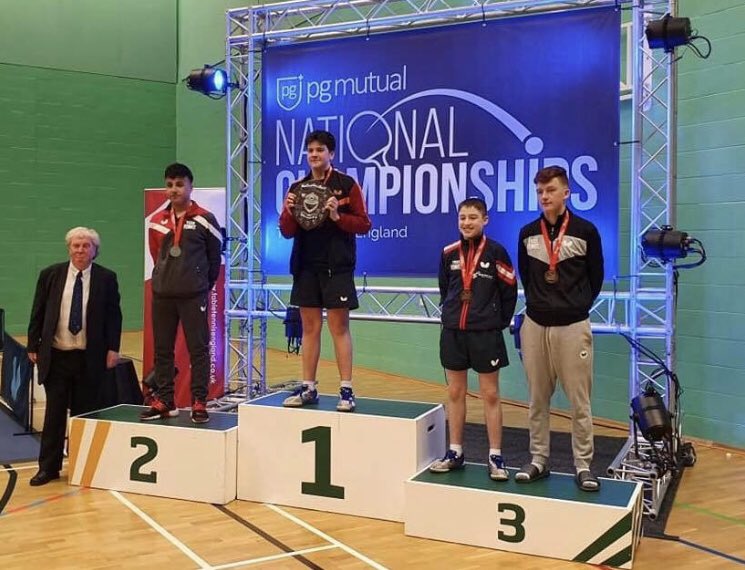 Great weekend for Ben Piggott at the table tennis English National Championships. Ben came 3rd in the under 18’s (seeded 24th) <a href="/es_physed/">Egglescliffe PE</a> <a href="/EgglescliffeSCH/">Egglescliffe School</a> <a href="/TeesValleySport/">Tees Valley Sport</a>