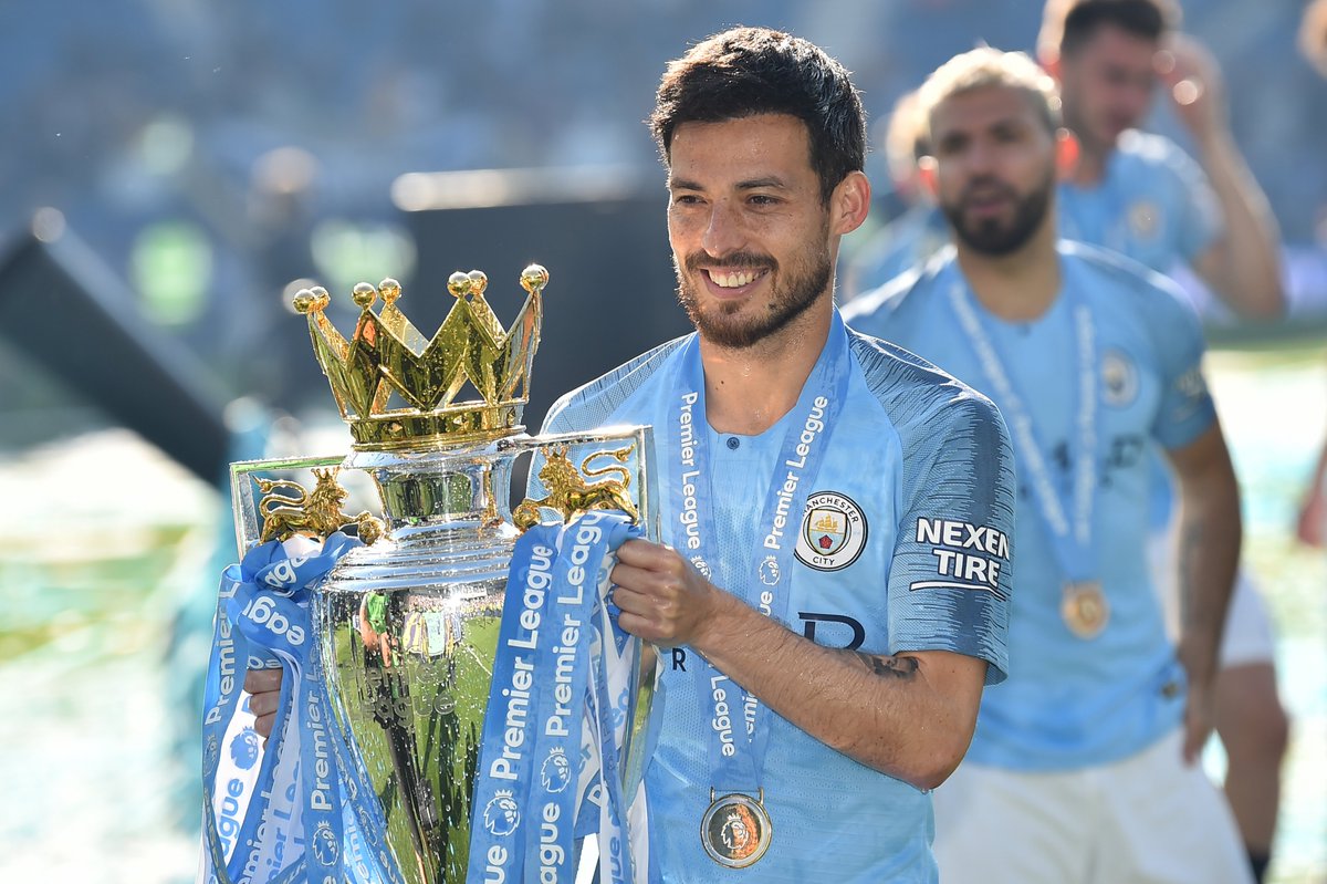 ChampionsLeague's tweet photo. Manchester City will return to the #UCL as champions of England! 👏👏👏

🤔 Who was their star man this season? https://t.co/2IFlfNtrWr