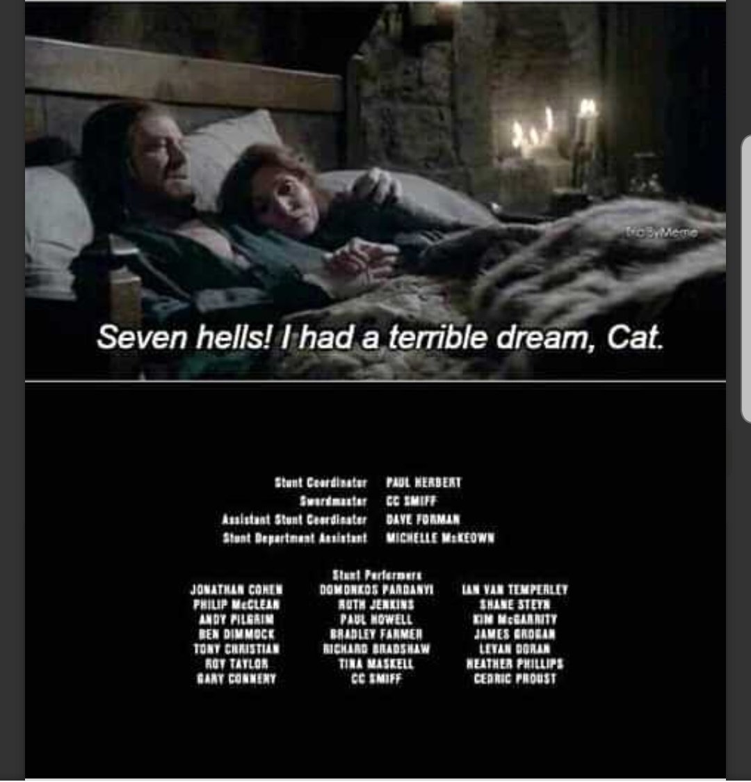 InesVillemur4's tweet photo. Lo único que les falta a los de GOT para terminar de coronarse #GameofThrones https://t.co/2LPxWPMCrr
