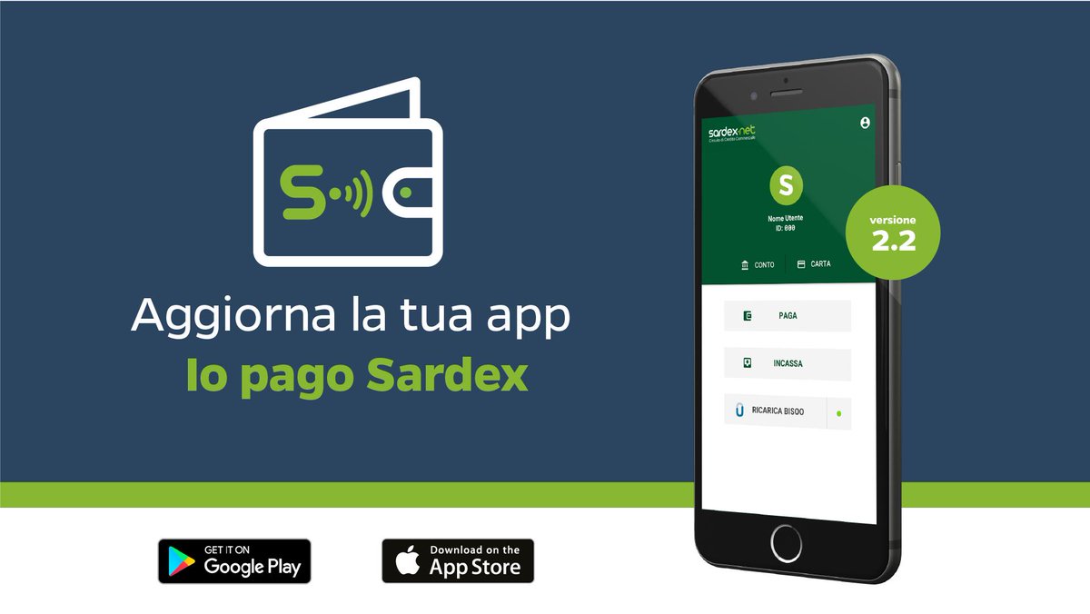 📲 #Pagare con lo #smartphone è sempre più diffuso; farlo senza #euro è solo #Sardex! Da oggi con un click c'è anche la lista dei negozi preferiti sempre sotto mano👉se sei un iscritto, aggiorna la tua app #IoPagoSardex:

✅bit.ly/Sardex_PlaySto…
✅bit.ly/Sardex_AppStore