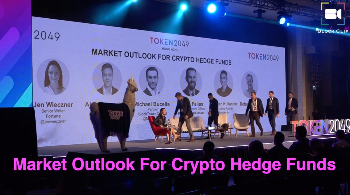 block_clip's tweet photo. We're almost halfway through 2019! What's the market outlook for #cryptohedgefunds? Find out from the #blockchain @token2049 panel below: 

 https://t.co/z5vMn5EczY https://t.co/WhBuwfDDht