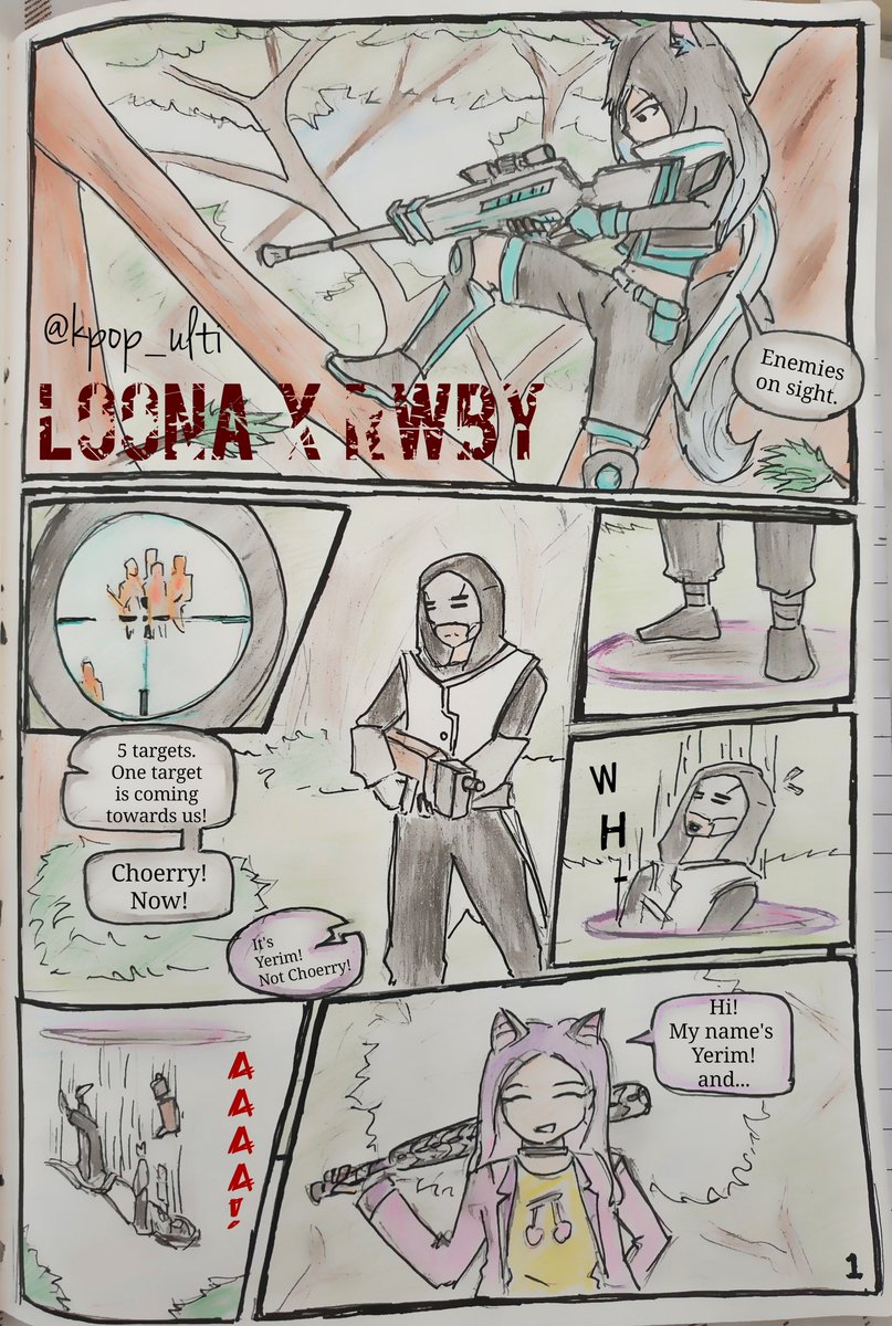 neorene_lips's tweet photo. LOONA x RWBY comic [Part.1]
#LOONA #이달의소녀 #loonafanart #KPop #KpopFanart #rwby #loonacomics #loonaxrwby https://t.co/hiGBK4SI3U