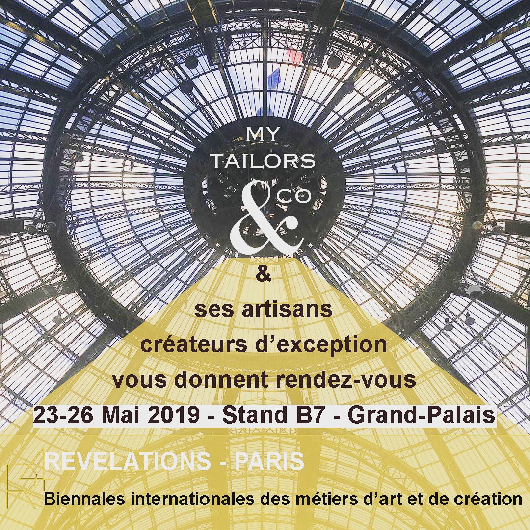 MYTAILORSANDCO au Grand Palais! Venez rencontrer nos artisans créateurs d' exception.
Visit us !
mytailorsandco.com
#mytailorsandco #artisan #métiersdart #maker #decorator #architecte #architect #architecturedinterieur #interiordesigne #surmesure #bespoke #salonrevelations