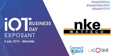 Connectwave's tweet photo. [News @IOTbusiness13]🏭🌆 Zoom sur @nke_Watteco qui va présenter à l'IoT Business Day ses capteurs intelligents #IoT #LPWAN pour #Industrie #Bâtiment #Transport.
RDV à l'événement #B2B @Connectwave @LaCoqueNumeriq 👉 https://t.co/OALPtxMDRE https://t.co/XCjjHuGjzh