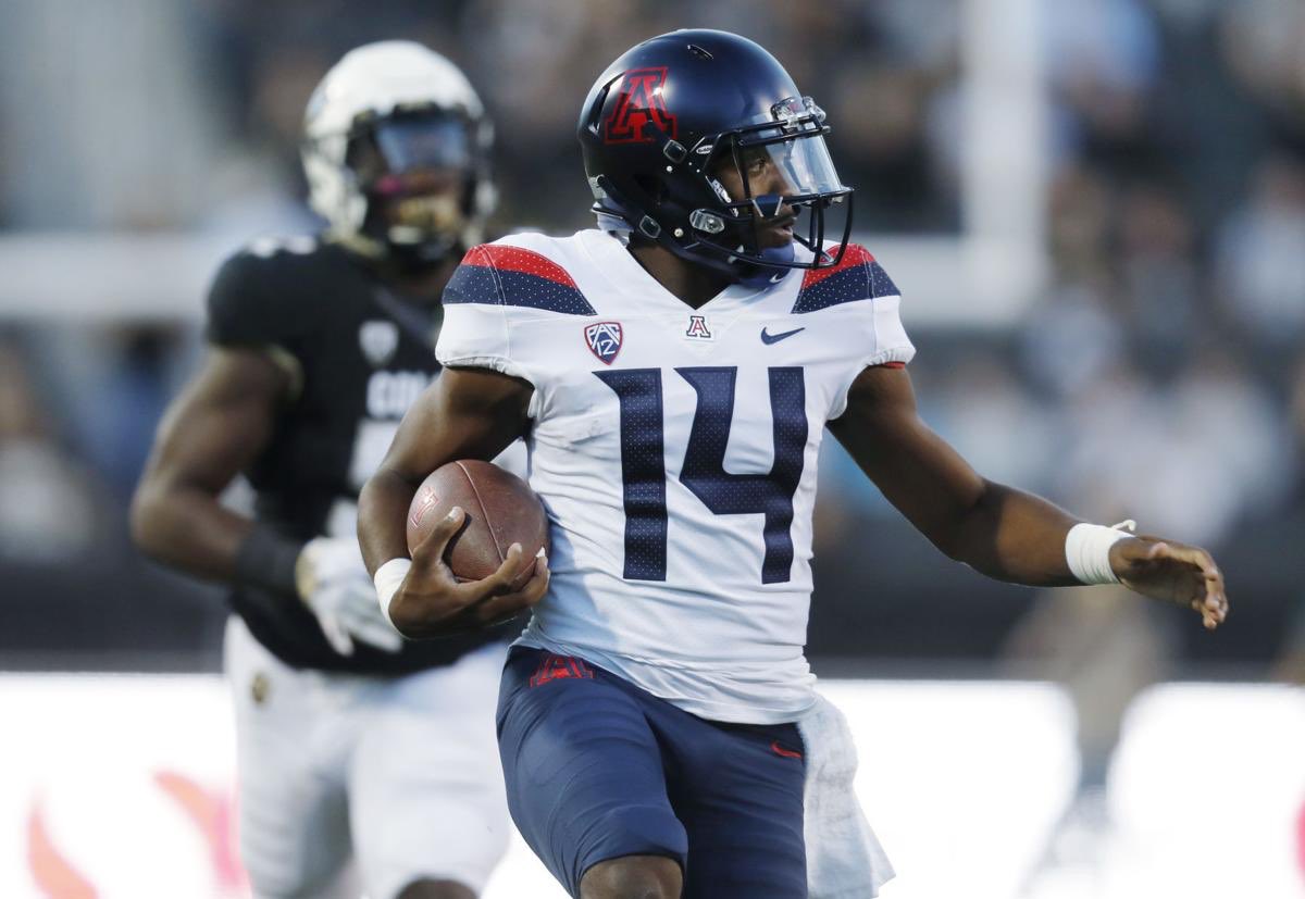 NFLDraft_2020's tweet image. 2020 NFL Top Seniors: QB
20 Nick Tiano CHATTANOOGA
19 James Morgan FIU
18 Gage Gubrud WASHINGTON STATE
17 Khalil Tate ARIZONA