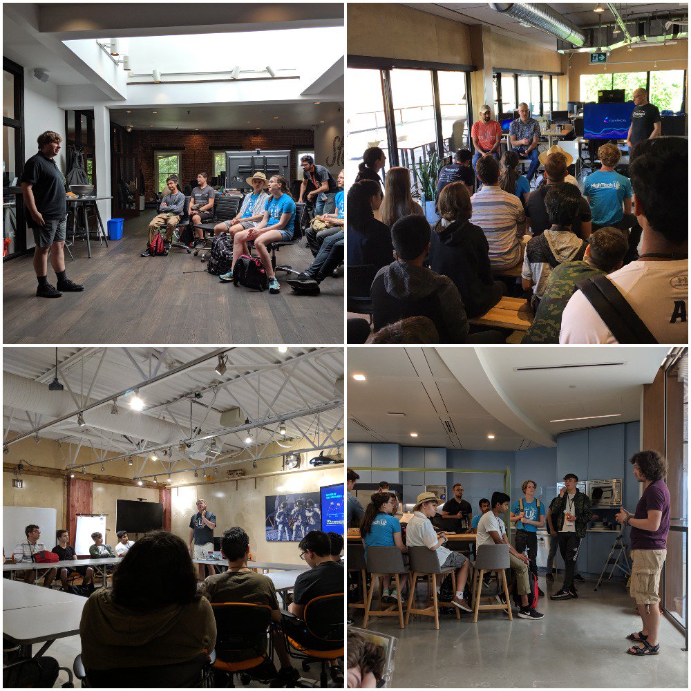 hightechu_ca's tweet photo. Huge shout out to Steve, Avro, Jasmeet, Rob, Aleksey, Danny & everyone @s4software @VIATEC @xMatters_inc @StocksyUnited who helped make #TechCrawl2019 possible this weekend! You're all true #TechChampions & we're so proud & lucky to work with you π #empoweringfutureinnovators https://t.co/HKVC0hr9Be