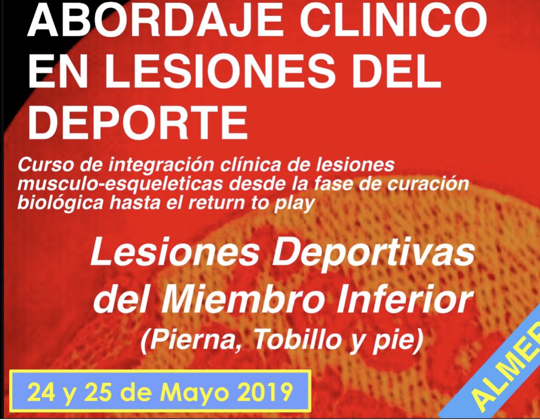 Curso confirmado el próximo 24 y 25 de Mayo en Almería. lestudivic.cat/curso-de-abord…  <a href="/lestudivic/">L' ESTUDI VIC</a> <a href="/EPTEIONCLINICS/">EPTE IONCLINICS</a> <a href="/IonResearch/">IonResearch</a> <a href="/cremaeca/">@cremaeca</a>