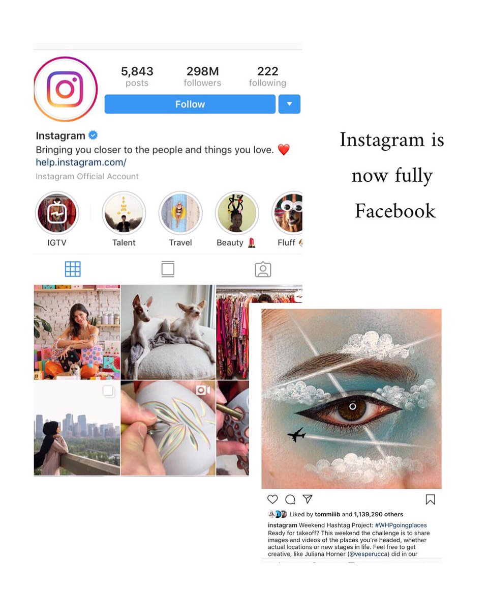 Advertisingsnot's tweet image. Does anyone else agree that @instagram own IG content is too girly and with all the amazing content and creators on the platform far more diversity of content topics need to be shown? Or is that just us #instagram #smm #mondaythoughts
