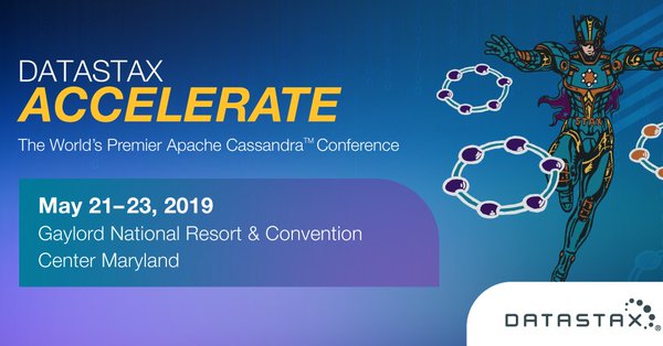 hackolade's tweet image. We’re proud to sponsor #DataStaxAccelerate this May 21-23 in Maryland. Listen to our presentation #DataModeling is Dead... Long Live #SchemaDesign . Meet with peers, industry experts, and #Cassandra community leaders and get certified on #ApacheCassandra! bit.ly/2yrGC79