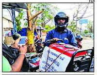 swayampm's tweet photo. Searching for a hero. #unsungheroes. One Pratap Sahoo, mentioned in #ToI, moving around #Bhubaneswar with a generator mounted on his bike, to help people charge their phones free of cost. Anyone come across him? Want to get in touch. #FaniCyclone #FaniRestoration #faniupdates https://t.co/Ex9hgQjYDj