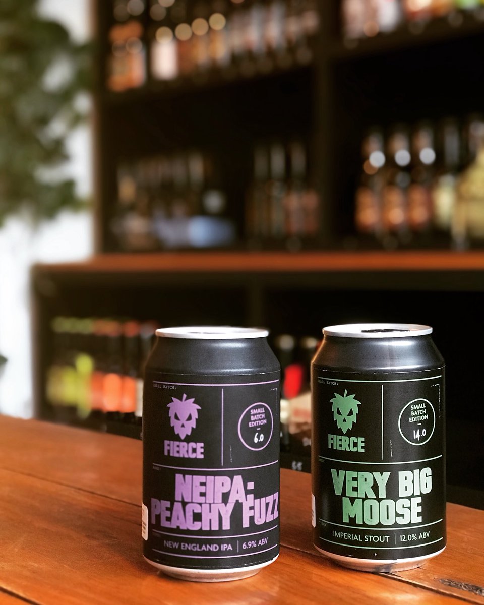 Always pleased with <a href="/fiercebeer/">Fierce Beer</a> drop. Hazy IPA &amp; a huge Imperial Stout 😍