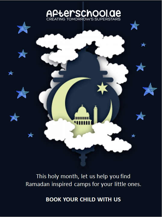 afterschoolAE's tweet photo. Let us help you find the most suitable and theme specific camps and activities for your child during this Holy Month.

#Ramadan #Ramadankareem #Ramadancamps #activities #kidsactivities #Girls #Boys #Family #afterschoolae #Dubai #AbuDhabi #Sharjah #UAE https://t.co/0M7ZaD5rjM