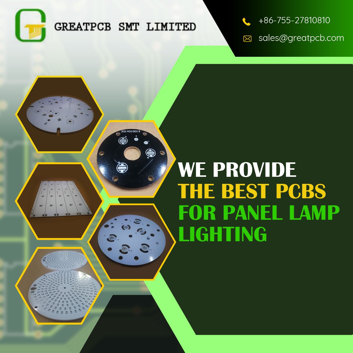 greatpcb's tweet photo. We provide the best PCBs for panel lamp lighting. π
Material used: Aluminium
Finished thickness: 1.5mm
Finished copper: 1oz
Surface treatment: HAL-Lead free
Heat conductivity: 1.0W
Shop now π: https://t.co/2fwPo1mEQI
#GreatPCB #panelamplighting #MetalPCB #PanelLamp https://t.co/aQHAvj1fHJ