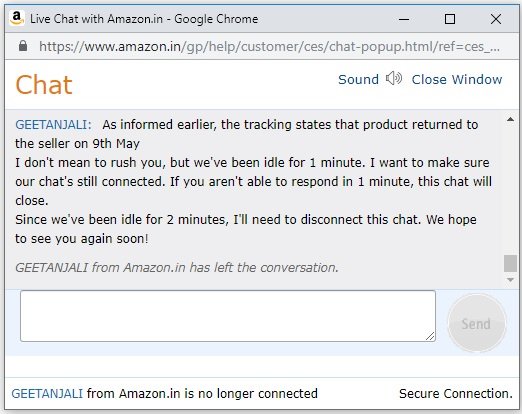 UjwalAnurag's tweet image. Amazon makes you wait an inordinate amount of time to refund your MONEY back to you but when you demand to know why, they chuckle out after giving you a 1-2 minute of wait time. Know the facts before you shop at @amazonIN #Amazon #AmazonExperience #AmazonIndia #AmazonPrime