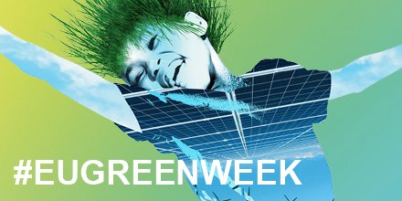 Photo from #EUGreenWeek on Twitter on EU_Commission at 5/13/19 at 8:45AM