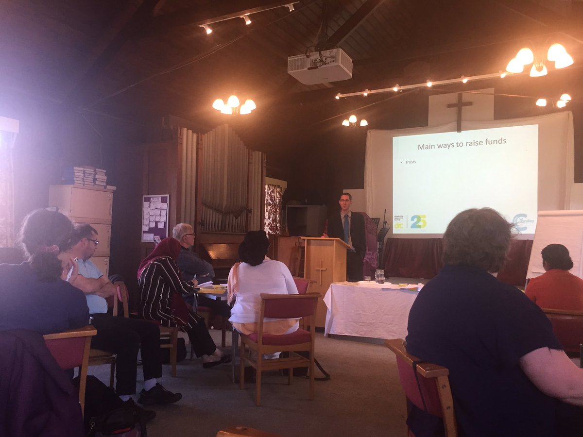 In Stechford today delivering our first training course. First topic is fundraising! We’d love to hear your fundraising tips for community groups and orgs based in Yardley! #connectingyardley