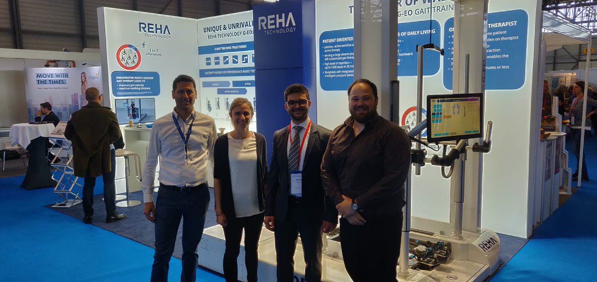 RehaTechnology's tweet image. Last day at #WCPT2019 Don&apos;t miss the opportunity to experience true robot-assisted end-effector gait therapy at booth S7. Our team is looking forward to meeting you!
#Robotics #stroke #spinalinjuries #Physiotherapy @WCPT1951