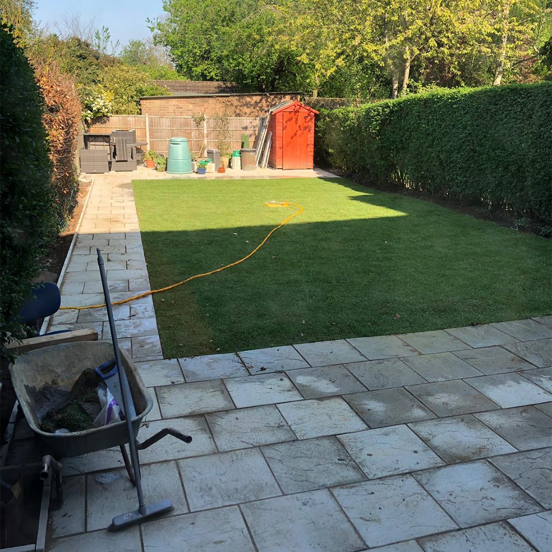 jaytreecare's tweet image. So that&apos;s another patio laid and another garden sorted! Looking very nice. Also love the way that light reflects on the lower part by the shed.
#arborist #treework #arblife #stihl #treelife #treesurgeon #treecare #treeclimbing #arboriculture #treeclimber #treeservice #trees #tree