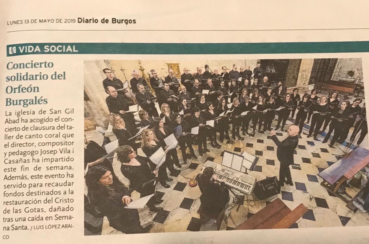 Orfeón Burgalés tweet media