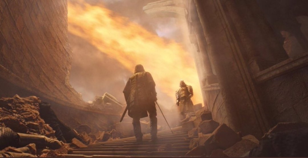 me_cayo's tweet photo. Impresionante imagen #GameofThrones episodio #GOT8x05

#DominGOT
#JonSnow
#GOTS8E5
#Dracarys https://t.co/Z3FHxFLs4B