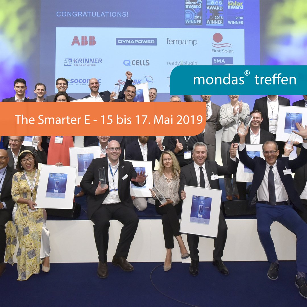 Kommen Sie vorbei und treffen Sie uns!

Vom 15.-17. Mai auf der »The Smarter E Europe« im Startup-Bereich Stand C.4570D

Melden Sie sich bei uns und erhalten Sie kostenlosen Freikarten.

Wir freuen uns, Sie zu sehen!

#intersolar2019 #startup

Bild-Quelle: © Solar Promotion GmbH