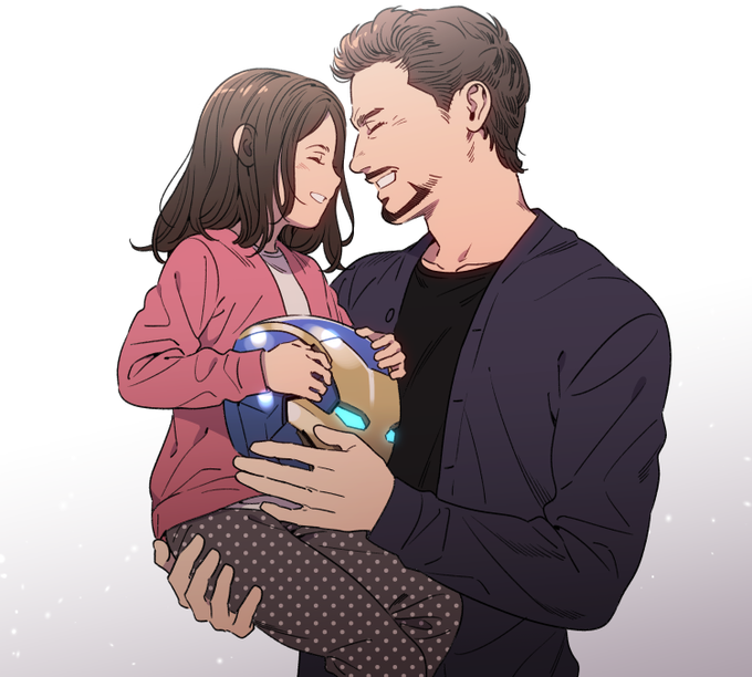 「father and daughter」 illustration images(Popular)