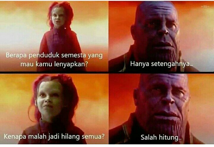 thanos lost in the film and so are you KPU..

you guys are going to lost
God is always watching you..

#KpuJanganCurang