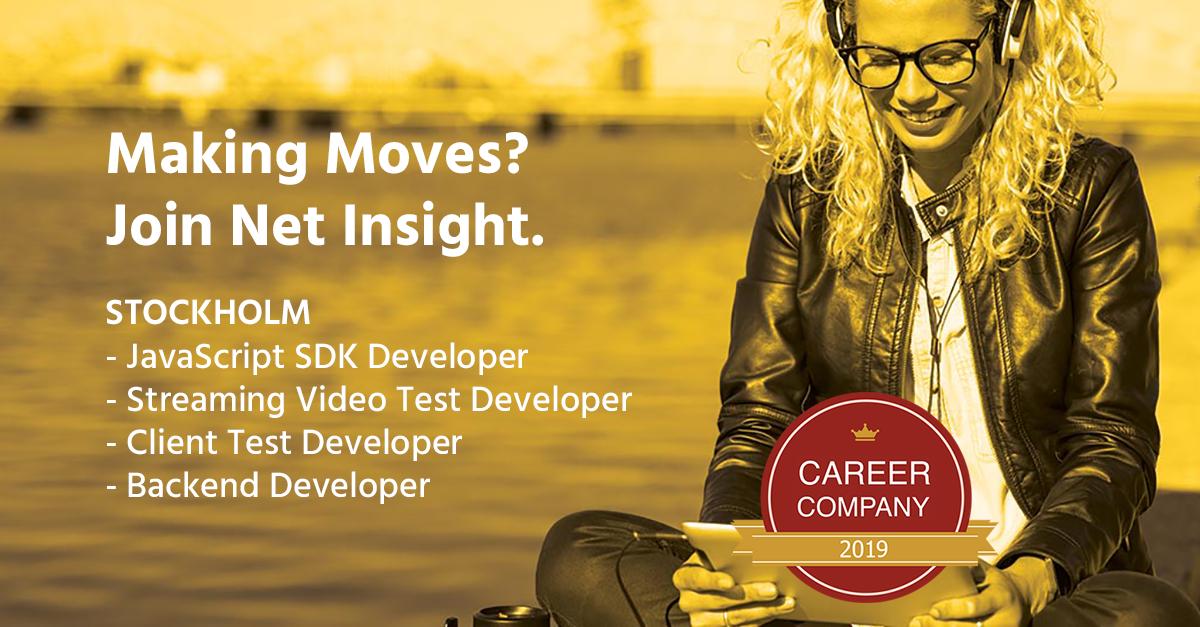 NetInsight's tweet photo. We are hiring! https://t.co/3i2A4bcucu
#LiveOTT #StreamingSolutions #Sye https://t.co/tGaxyiLHqK