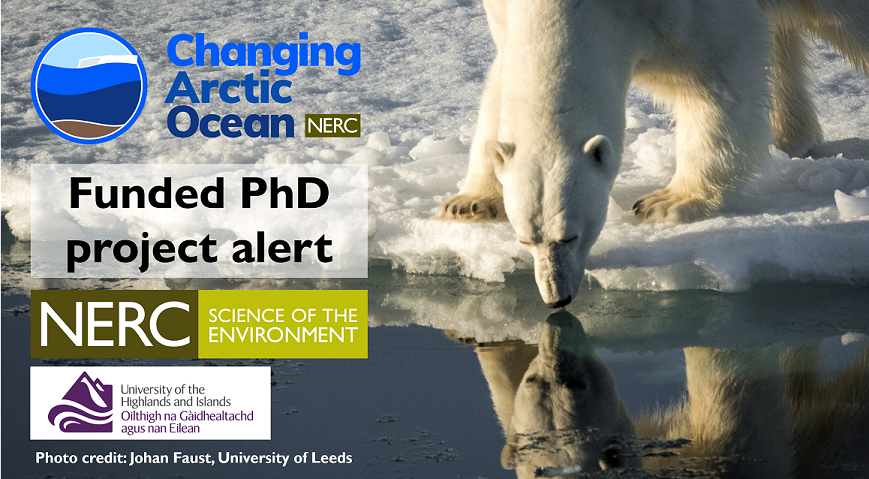Funded PhD opportunity <a href="/ScotMarineInst/">SAMS have moved to @SAMSoceannews</a>: “Where’s my dinner? Do Arctic benthic communities show preferential food uptake?” With Bhavani Narayanaswamy, part of #ArcticPRIZE project. Deadline **tomorrow**! Full details here: bit.ly/2UZ8YTm <a href="/NERCscience/">Natural Environment Research Council</a> #UKinArctic <a href="/ThinkUHI/">UHI</a>