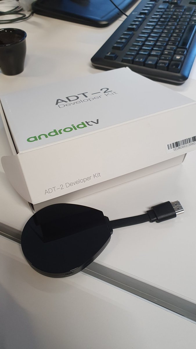romainst's tweet image. Guess who showed up exactly 1 year after order 😄 #androidtv #adt2 #io18 #io19