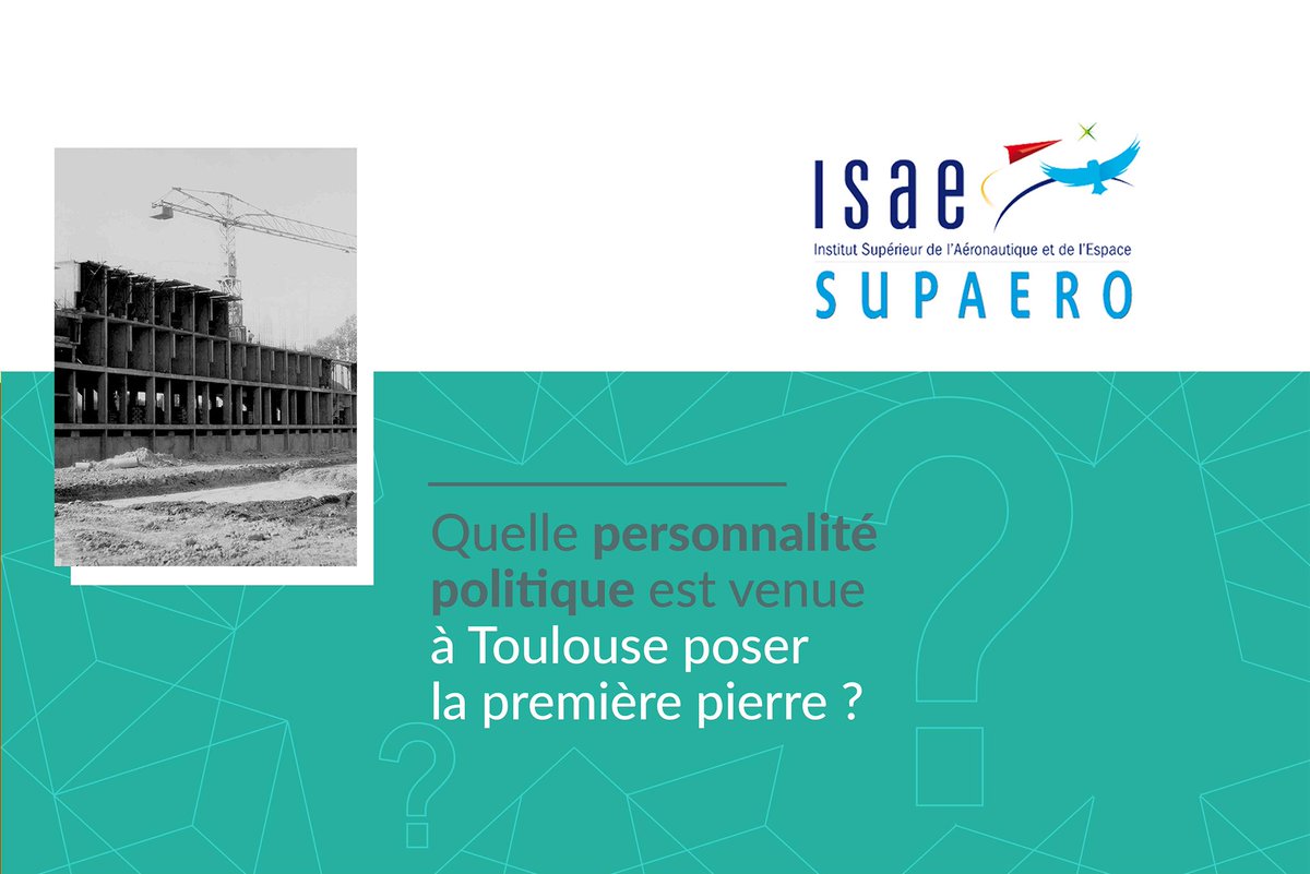ISAE_officiel's tweet photo. [Quiz] "Pierre Messmer" était la réponse à la dernière question de notre #Quiz sur #Hisis l'histoire de nos écoles ! Bravo à celles et ceux qui ont trouvé la bonne réponse ! https://t.co/FTLXdgYnid