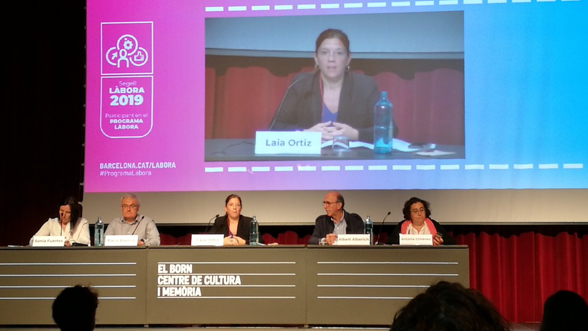 "La política social és un acompanyament a la persona a la seva autonomia des del reconeixement de les seves capacitats" @Laiaortiz #ProgramaLabora