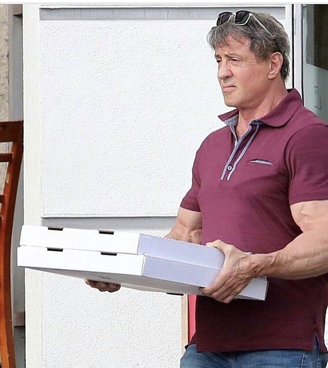 pizzaSlut5000's tweet photo. rambo 5 first crust https://t.co/kWGB2OQLIJ