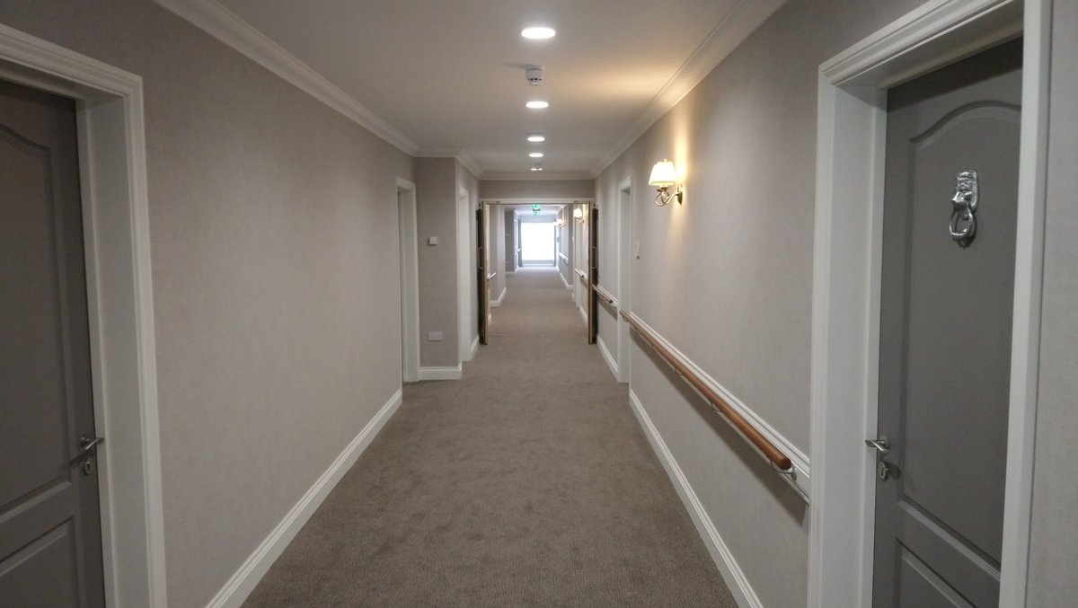 A few pictures from Hucknall's New 78 Bed Care Home, Beaumont House, just before handover to Crown Care.  Lovely project to work on with great results. 

Any queries please get in touch:
☎️ 07833 291973
✉️ beaumont@crowncaregroup.co.uk

#Nottingham #CrownCare #completion