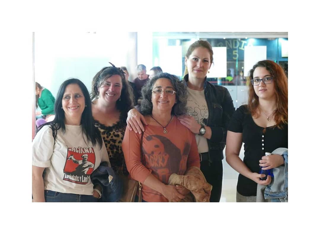 musacLAAV's tweet photo. Ayer, con la compañeras de ' Puta Mina' en el @festcineytvleon.
@musacLAAV @musacmuseo @deacmusac #PutaMina #leonesp #antropologíaaudiovisual https://t.co/Wy4PxiM1tV