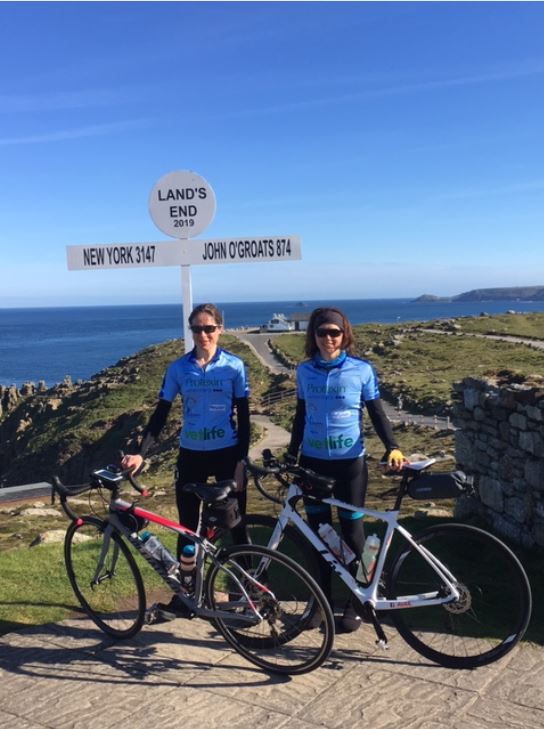 We are very proud of our technical advisor Gemma, who set off from Land's End yesterday and began her cycling journey to John o'Groats, in aid of the fantastic @VetlifeVBF charity! 😃🚲