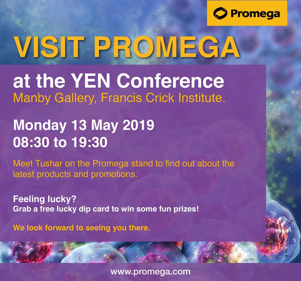 PromegaUK on Twitter "Visit Promega at the Conference