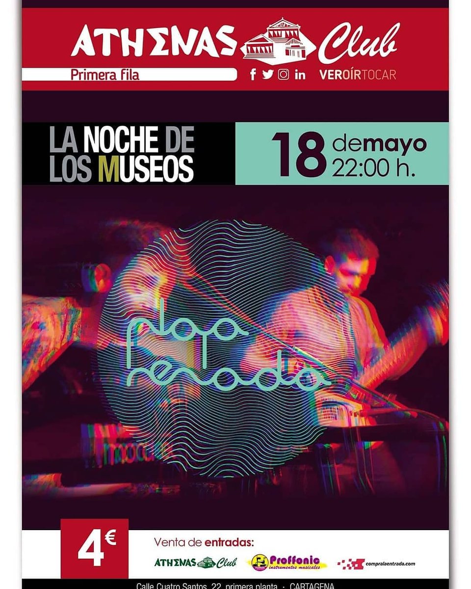 athenasclub's tweet photo. Y esta semana, en @athenasclub...

#athenasclub #veroírtocar #Cartagena #concierto #conciertos #conciertoencartagena #rock #rockexperience #playanevada #RubioyFidel #musica #música #antoniofidel #FernandoRubio #sala #cultura #lanochedelosmuseos #musicaenvivo #cartagenaespaña https://t.co/73pJ01kvfd