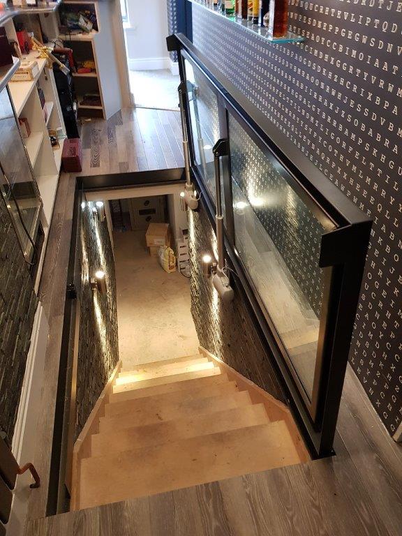 Great access for wine!