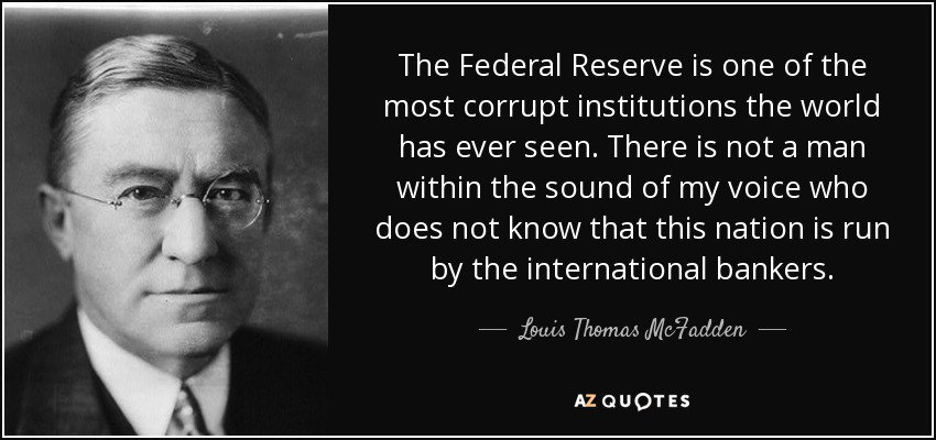 Margee11's tweet photo. The Federal Reserve IS NOT Federal & it IS NOT a reserve, IT'S A CRIMINAL ORGANIZATION & IS BANKRUPT.
We have an ECONOMIC CRISIS & President Trump is doing all he can to bring back a gold-backed dollar & the 43 trillion STOLEN FROM THE US TAXPAYERS by the Central Banks.
#BlessUSA https://t.co/8b9ymZ2NL1