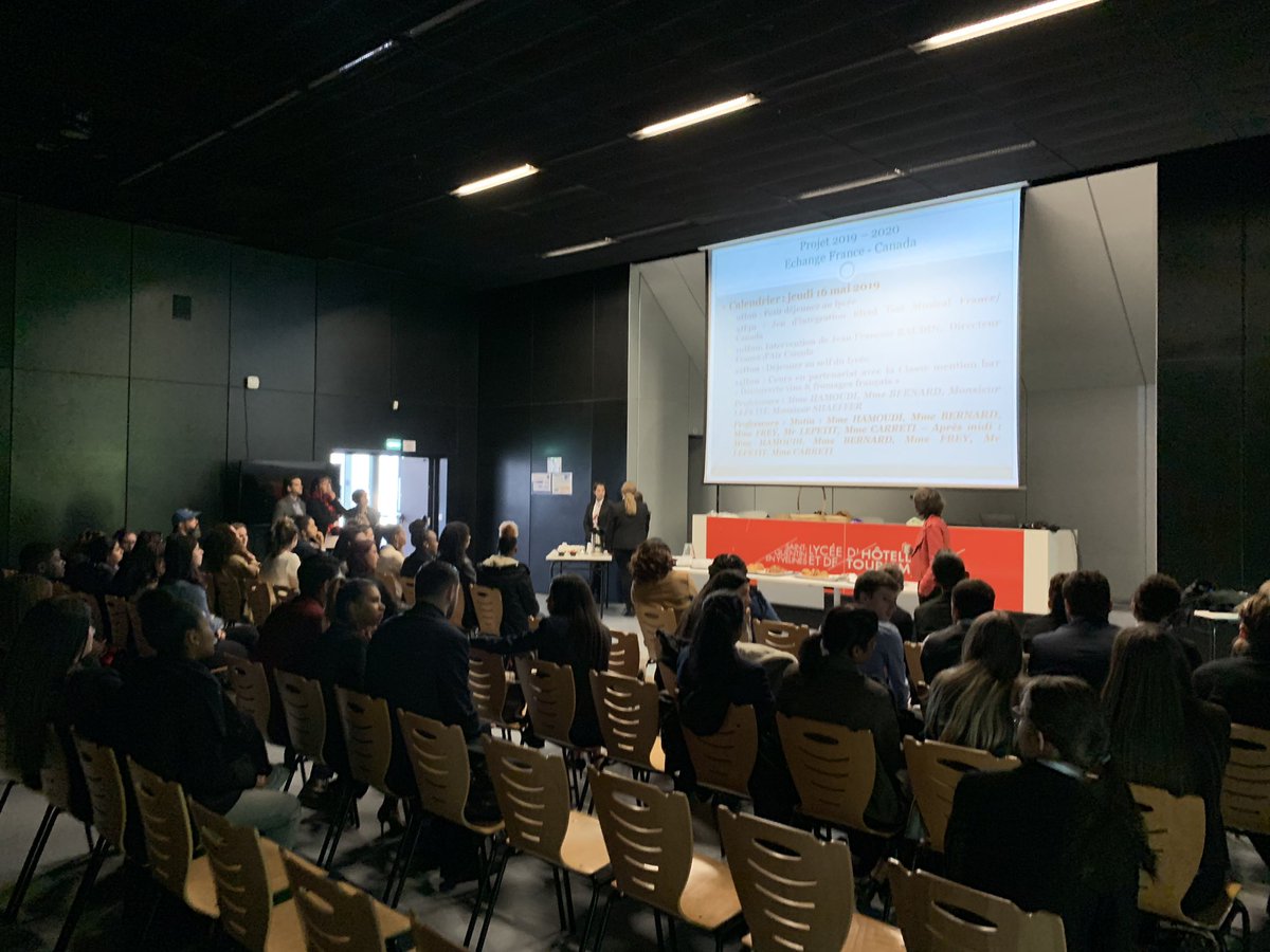 Echange France/Canada 2019 tweet media