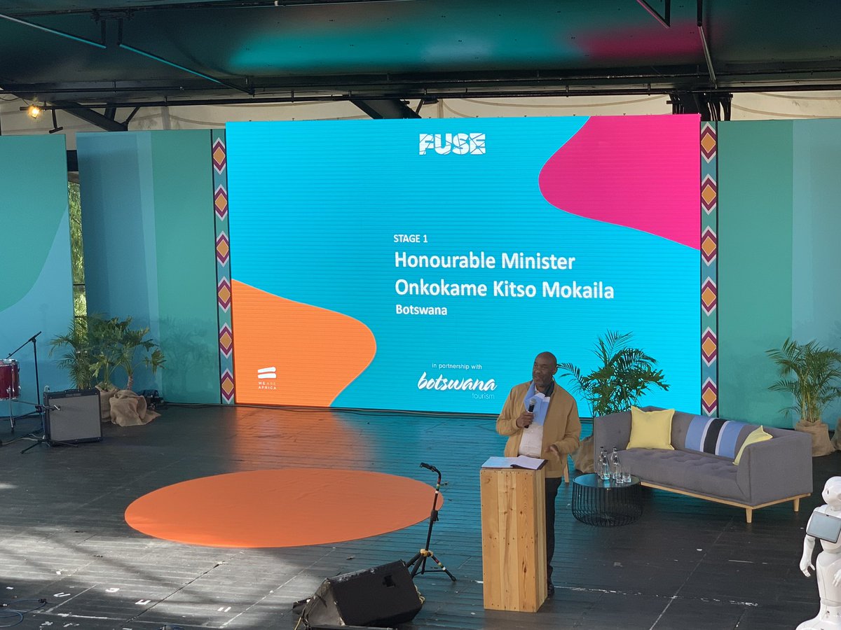 Welcome to <a href="/BotswanaTourism/">Botswana Tourism</a> - Honourable Minister Onkokame Kitso Mokaila 

#FUSE2019 #NotOneStory