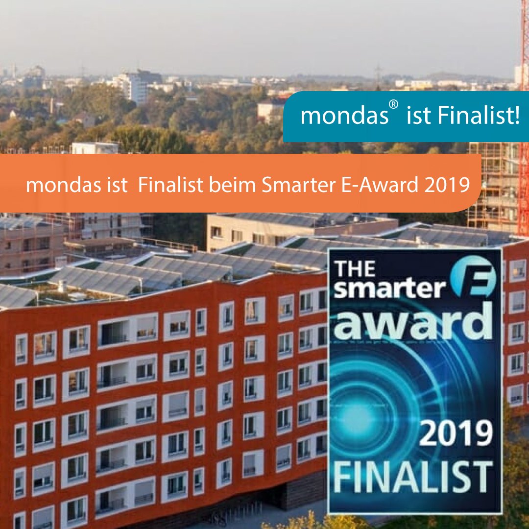 Gewusst?
🏆 Mondas ist Finalist in der Kategorie "Outstanding Projects" beim Smarter E Award 👍 
Der Gewinner wird am 15. Mai auf der Messe The Smarter E Europe bekannt gegeben.
#intersolar2019 #München #thesmartere #industrie40 #IoT <a href="/BWjetzt/">Nicht mehr @bwjetzt</a> #digitalisierung
Bild © Triolog GmbH