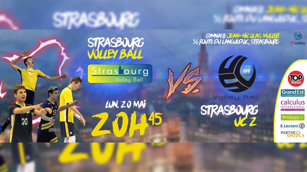 Strasbourg Volley tweet media