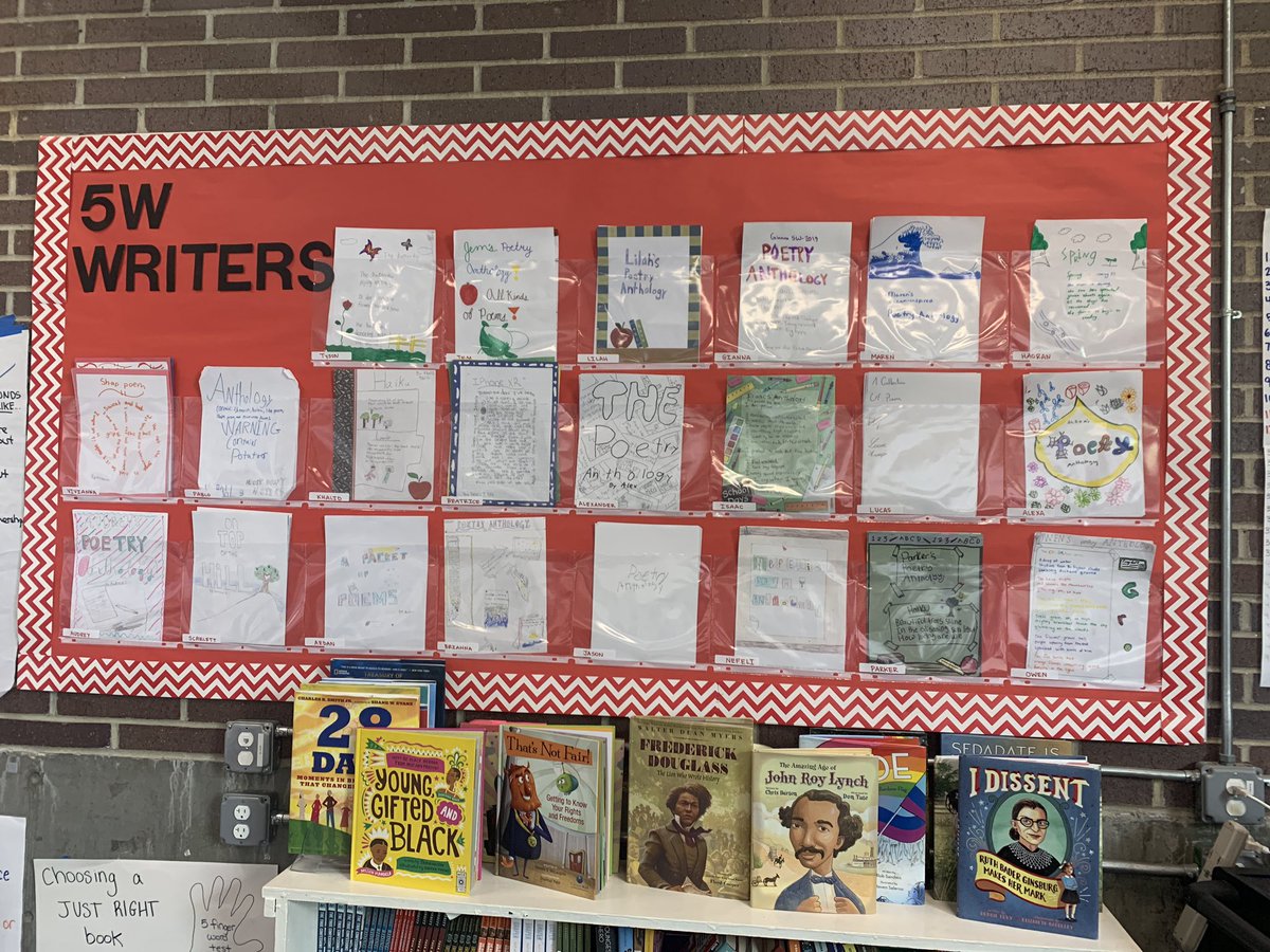5W’s poetry anthologies are up!