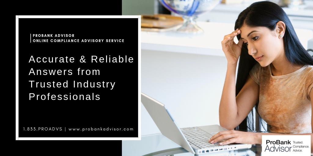 ProBankAustin's tweet photo. https://t.co/m6zrNth9Zq
#compliancequestions #complianceanswers #probankadvisor https://t.co/51GfBePrQT
