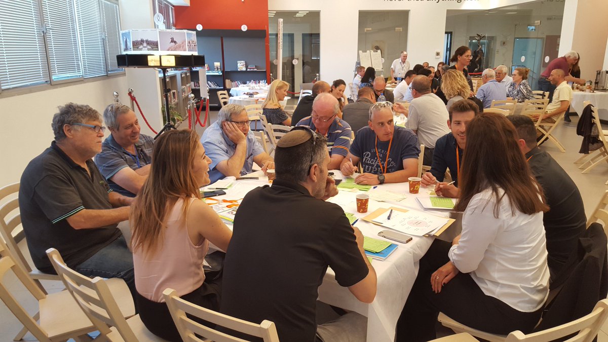 <a href="/IntlSynergies/">Int'l Synergies</a> James Woodcock is busy in Israel this week. A successful workshop has generated over 212 resource matches – now to turn ideas into reality! #Nisp4Israel