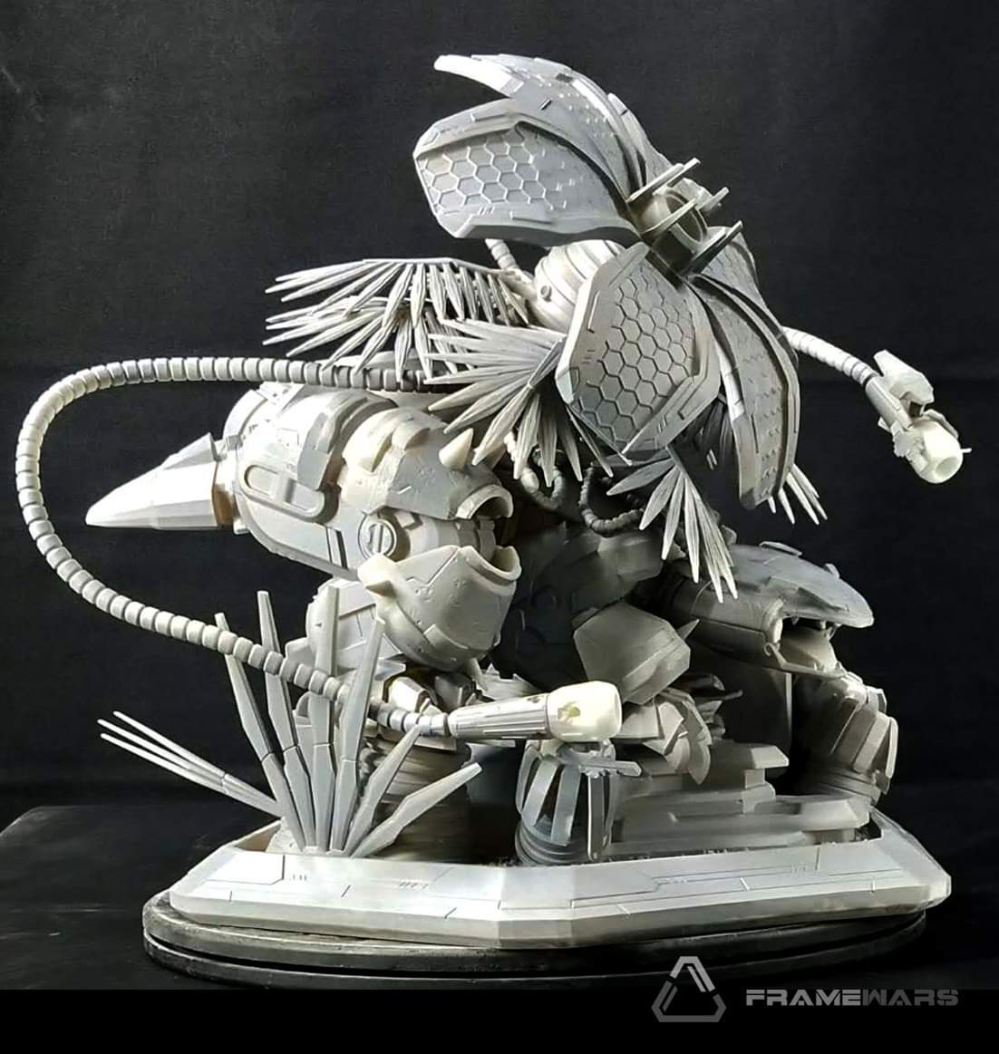 Frame_Wars's tweet photo. Mecha Venusaur Prototype Update

#framewars #terranium #fanart #neoterra #conceptart #creaturedesign #kaiju #monsterart #creatureart #fantasyart #pokemonart #Pokemonfanart #pokemon #venusaur #megavenusaur #mechavenusaur https://t.co/MkYwiZCv4A