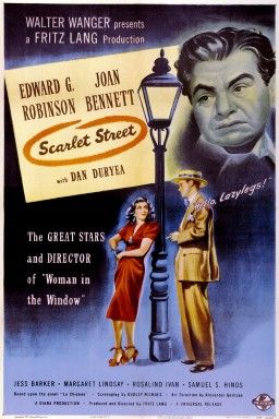 Our Movie Poster of the Day:  Edward G. Robinson in 1945's Scarlet Street