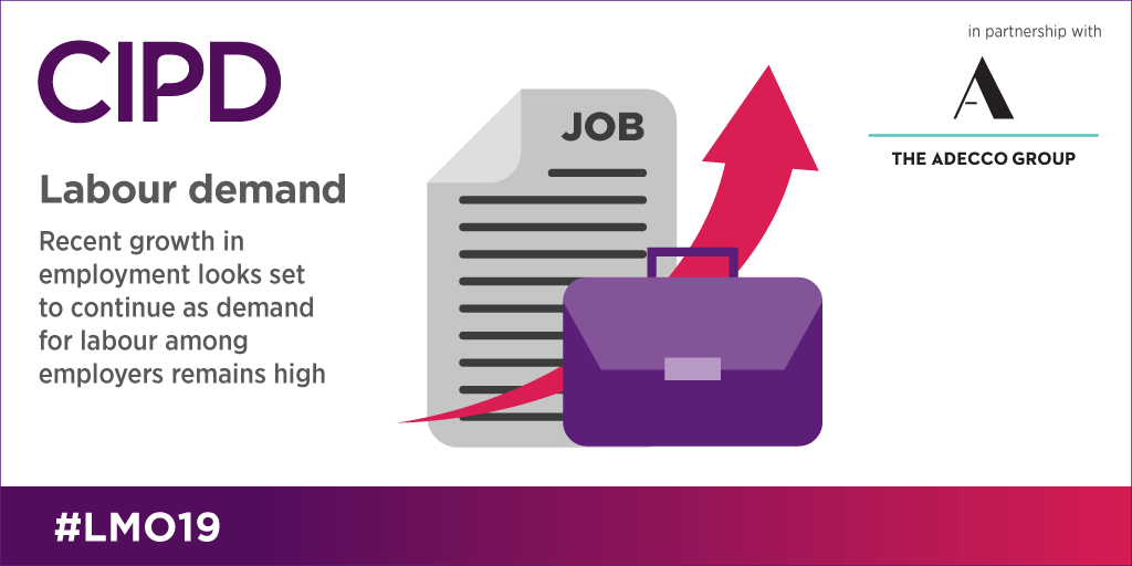 Employment growth set to continue but pay intentions remain subdued for most workers apart from new hires and key staff, new research suggests.  Download the latest Labour Market Outlook report here.  adeccogroup.co.uk/power-of-work/…

#newhires #employment #staff #LMO19